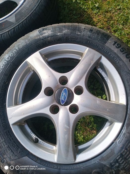 Alufelgi z oponami letnimi 15 ford