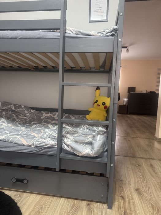 Lozko pietrowe 3 osobowe