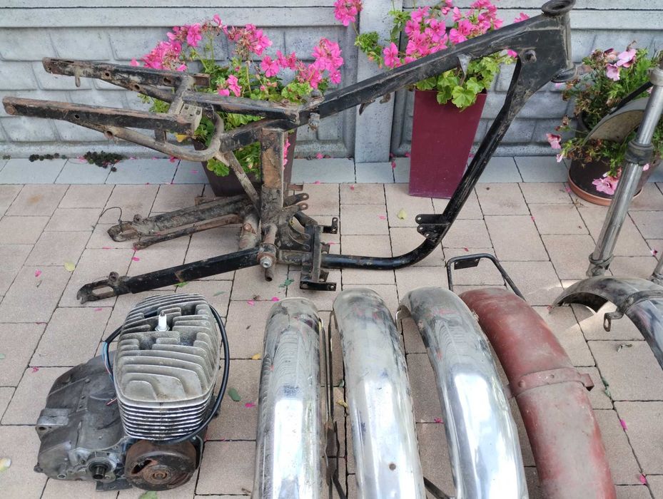 Wsk części sport S2 sem bing 53 rama silnik lelek dudek kierunkowskazy