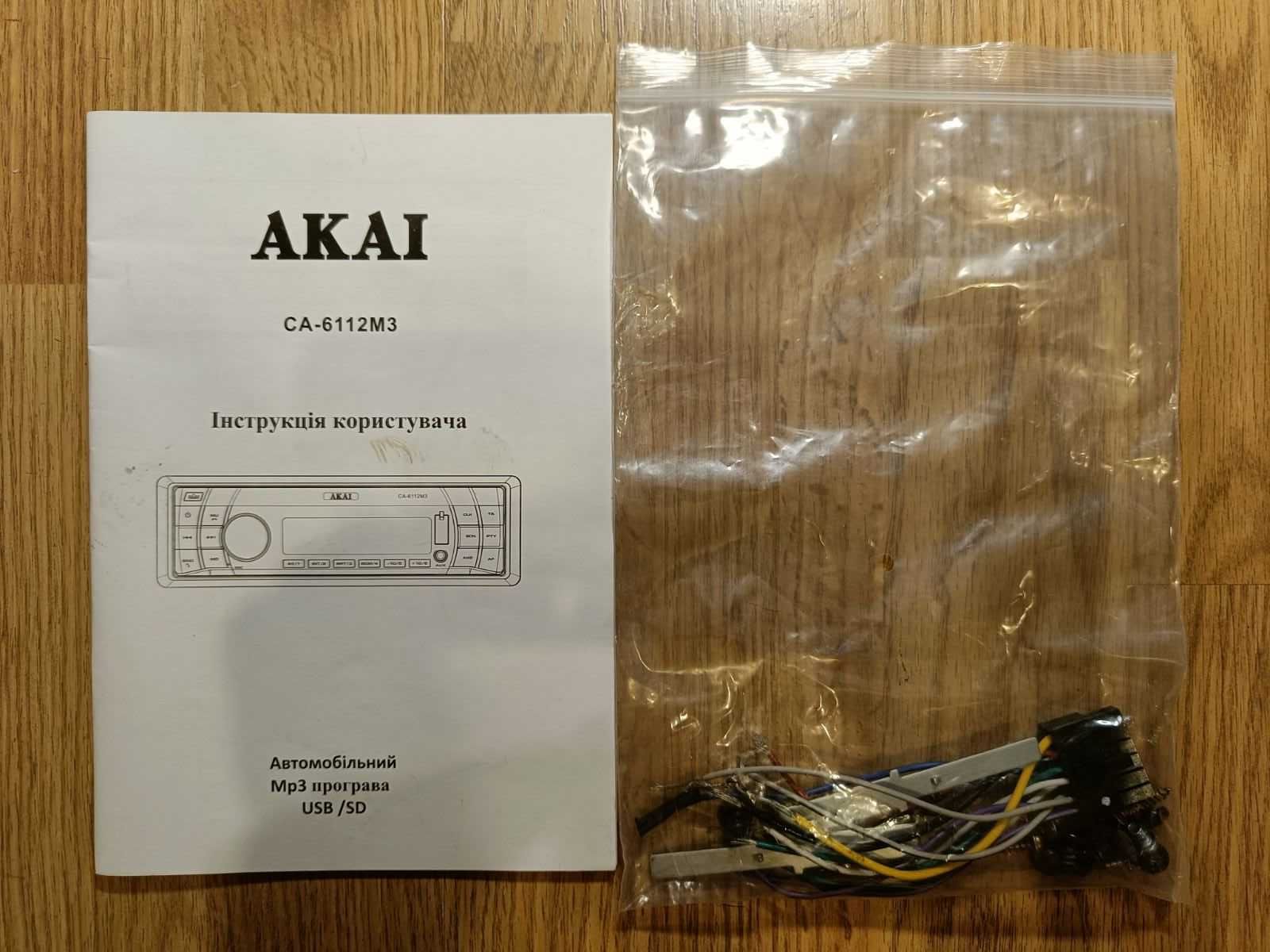 Автомагнитола AKAI CA-6112МЗ Bluetooth