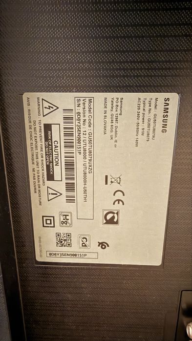 50tu8079 samsung telewizor uzywany