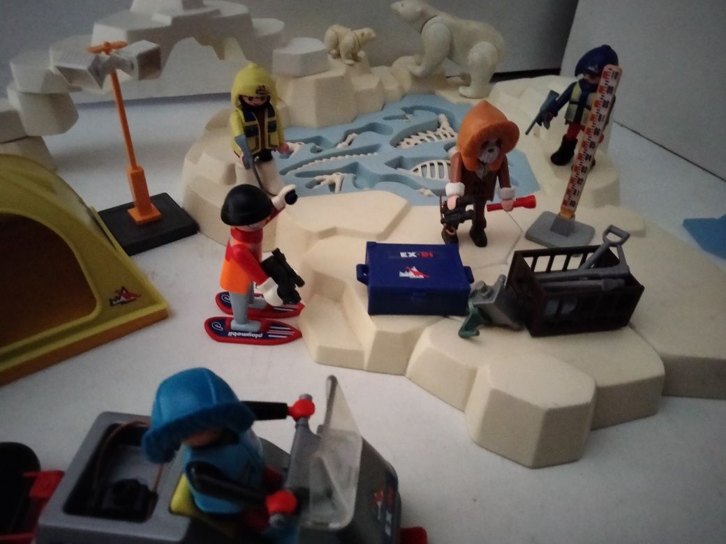 Playmobil stacja polarna, wykopaliska dinozaurów