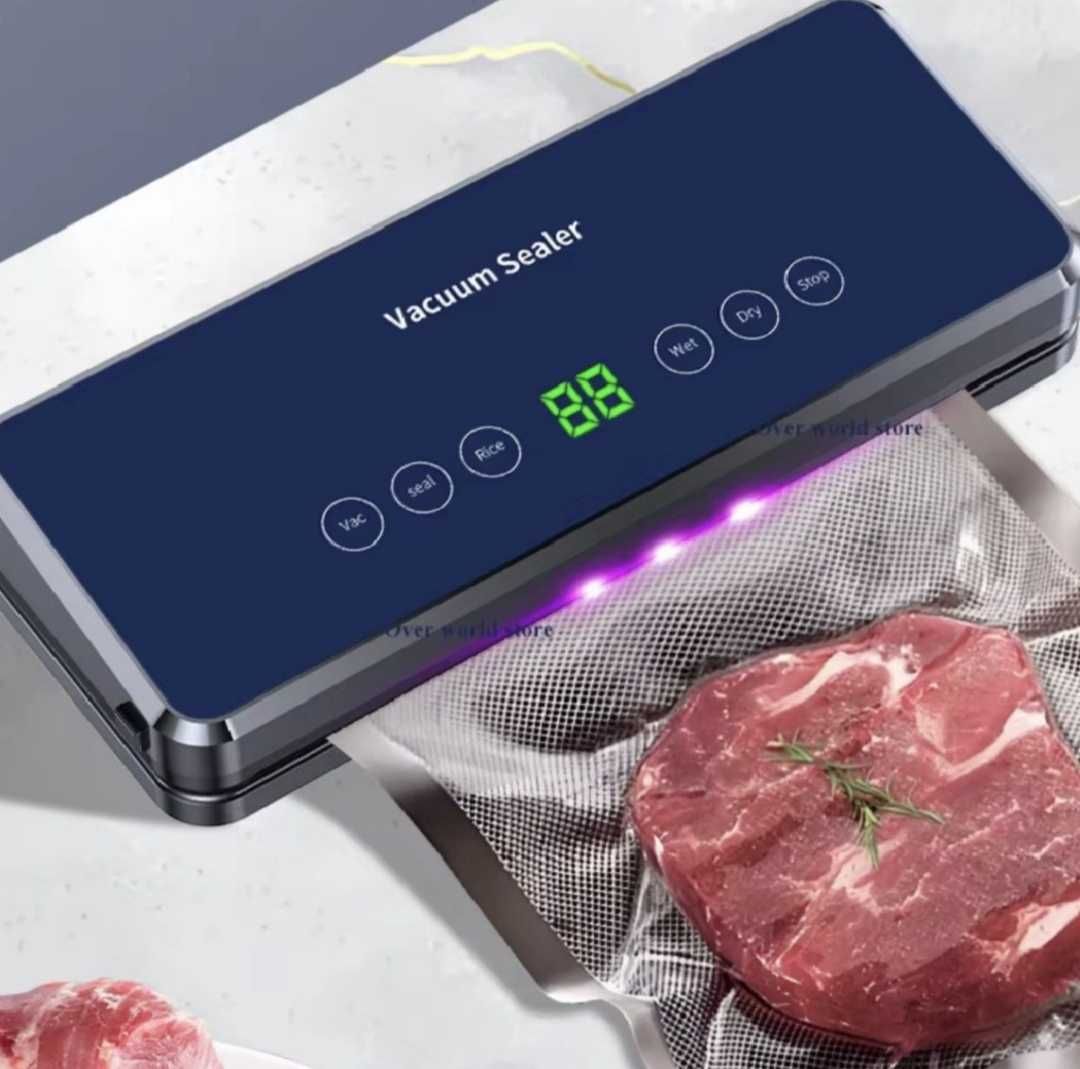 Вакууматор вакуматор вакуумний пакувальник для сухих та вологих продук