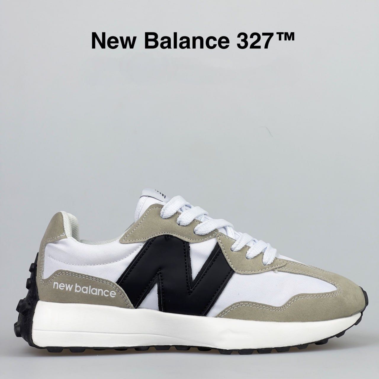 Чоловічі кросівки new balance 327 чорні сірі бежеві нью беланс