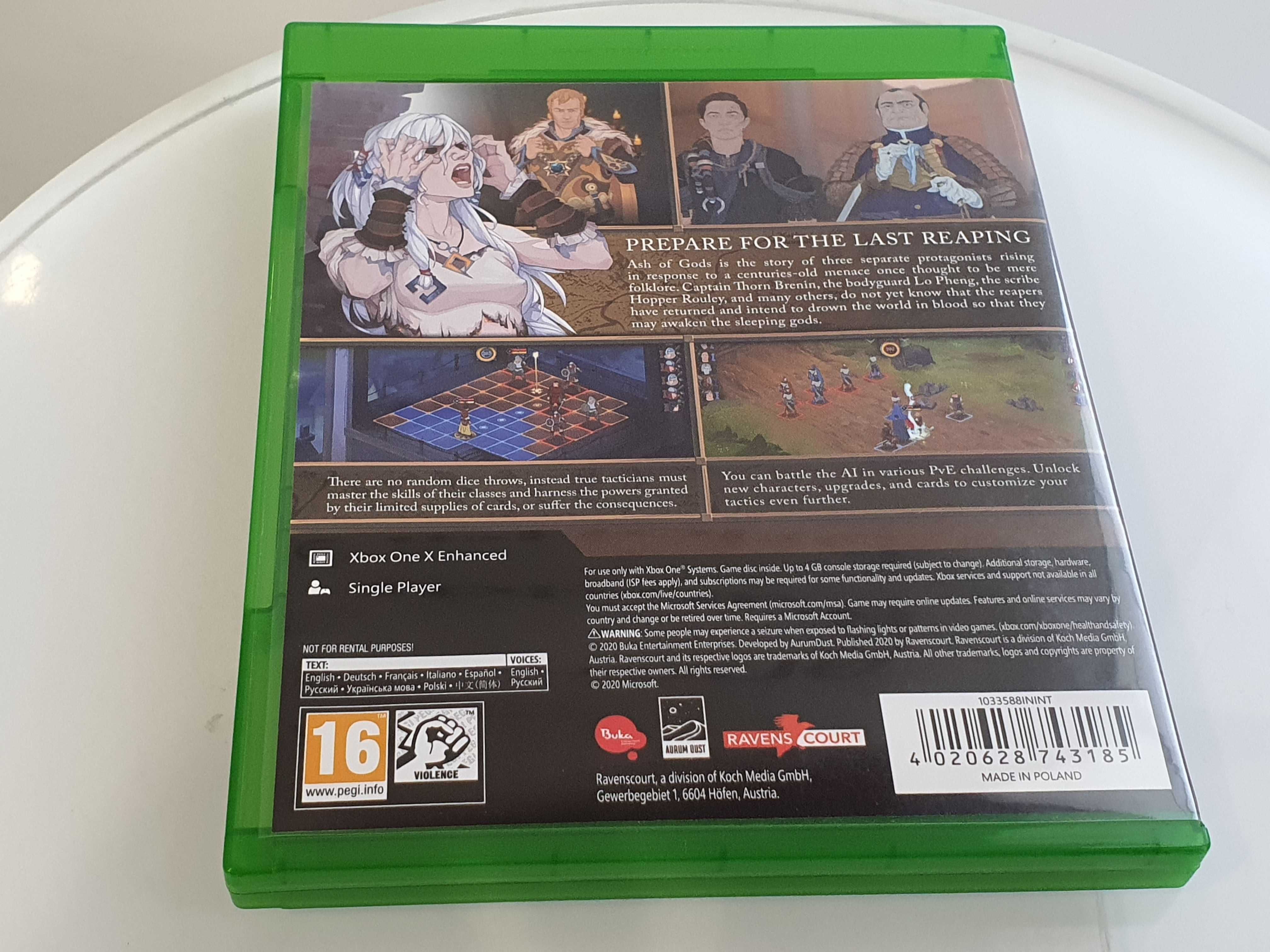 Ash of Gods Redemption XBOX Sklep Zamiana