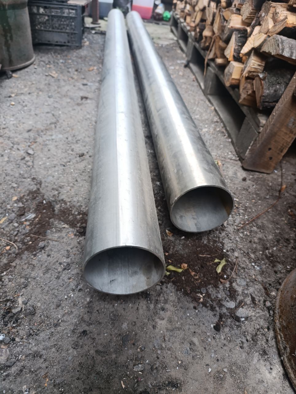 Труба нержавіюча кругла TIG AISI 304 DN 100 (108x3) Артикул: TNG002110