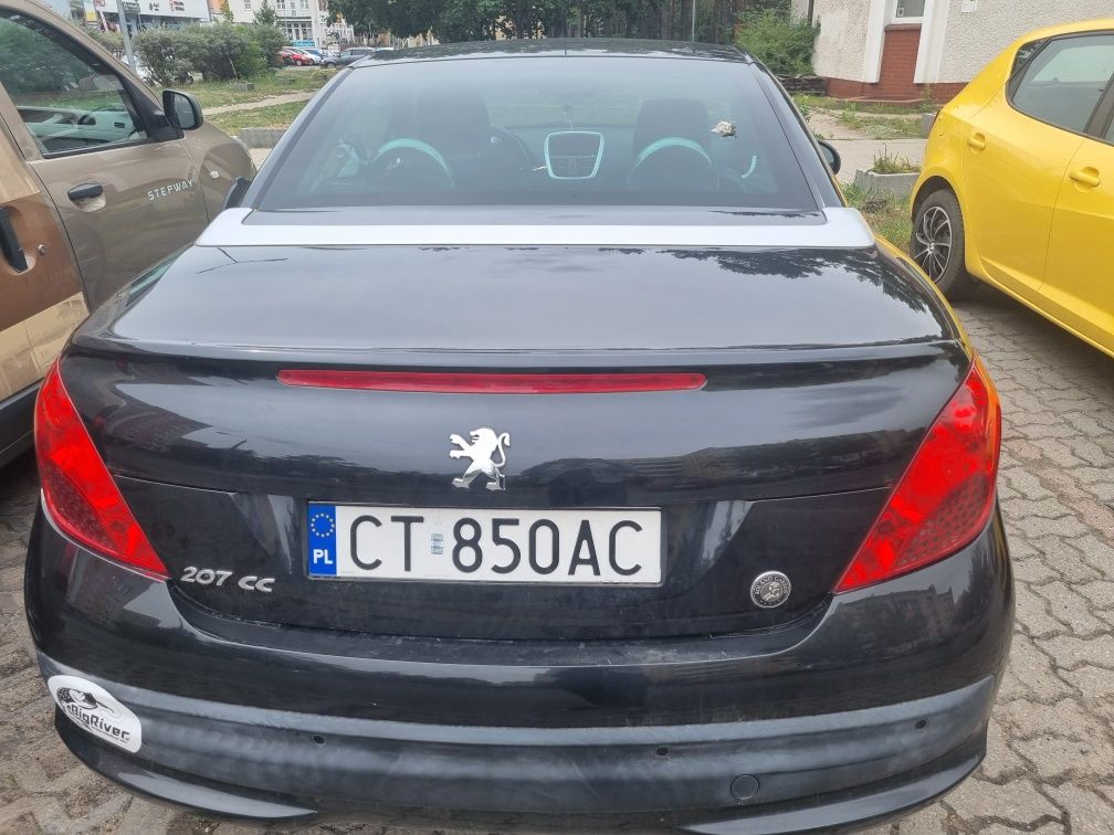 Peugeot 207cc 2009 rok 1.6 benzyna. Zamiana/sprzedaż