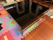 Mesa centro sala estar casa 75cm/75cm/30cm