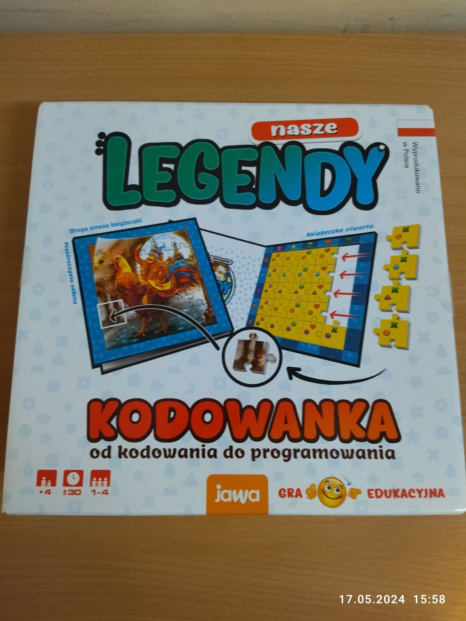 Gra planszowa Legendy kodowanka