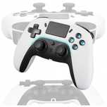 Kontroler Pad Do Ps4 Z Wibracjami Biały Led - Outlet GAM-139-W-O