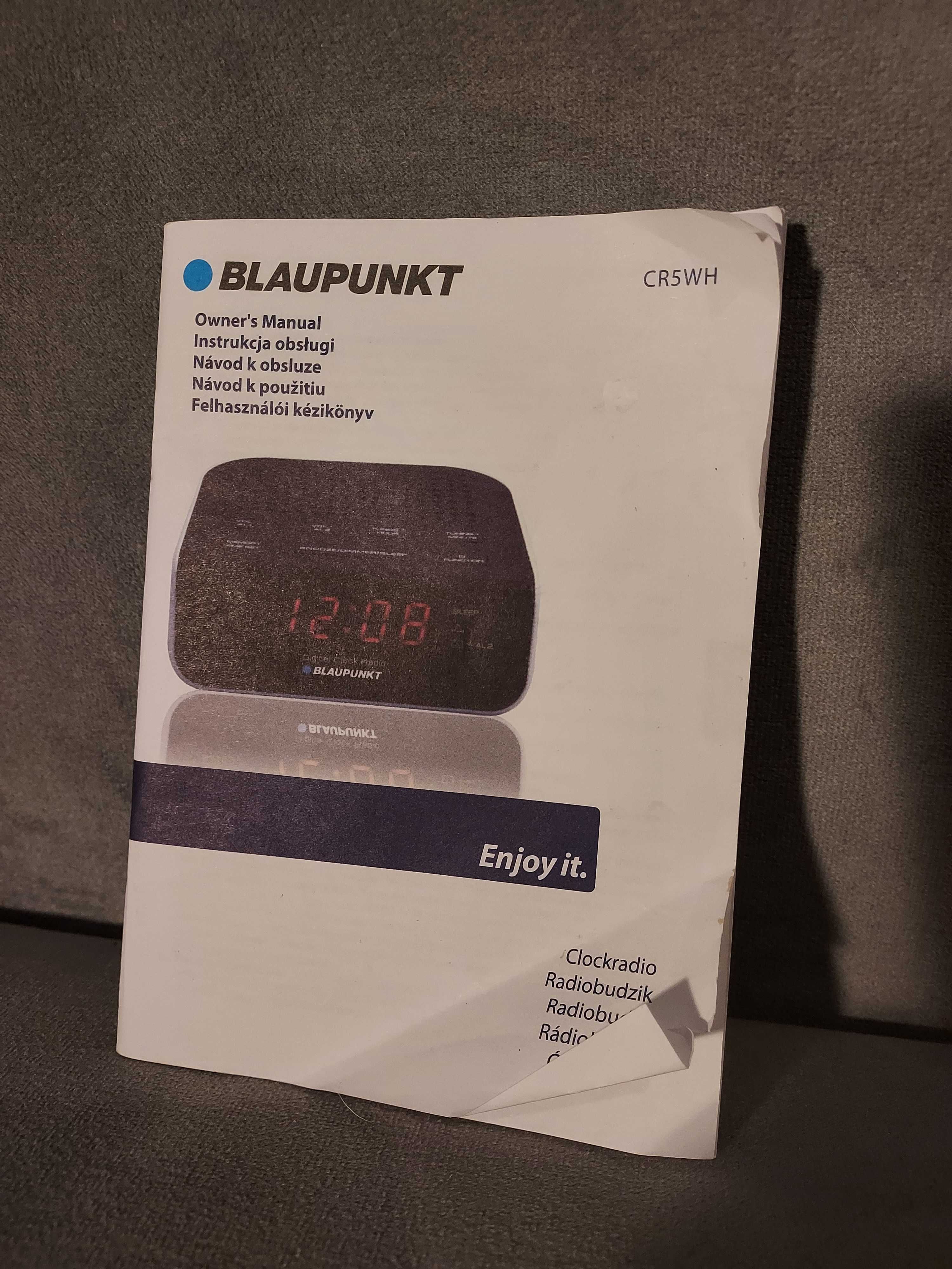Radiobudzik Blaupunkt CR5WH / Zegar / Radio