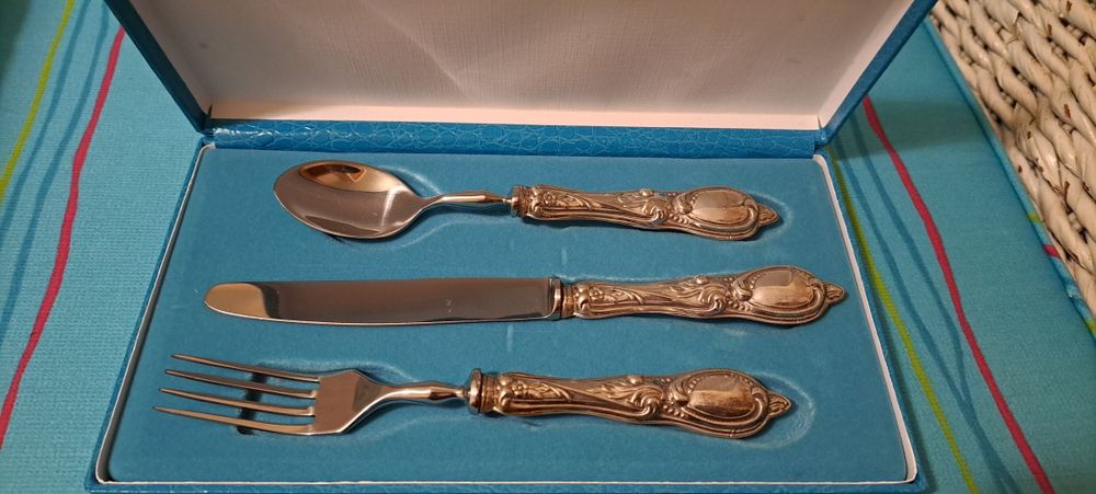 Talheres prata novo
