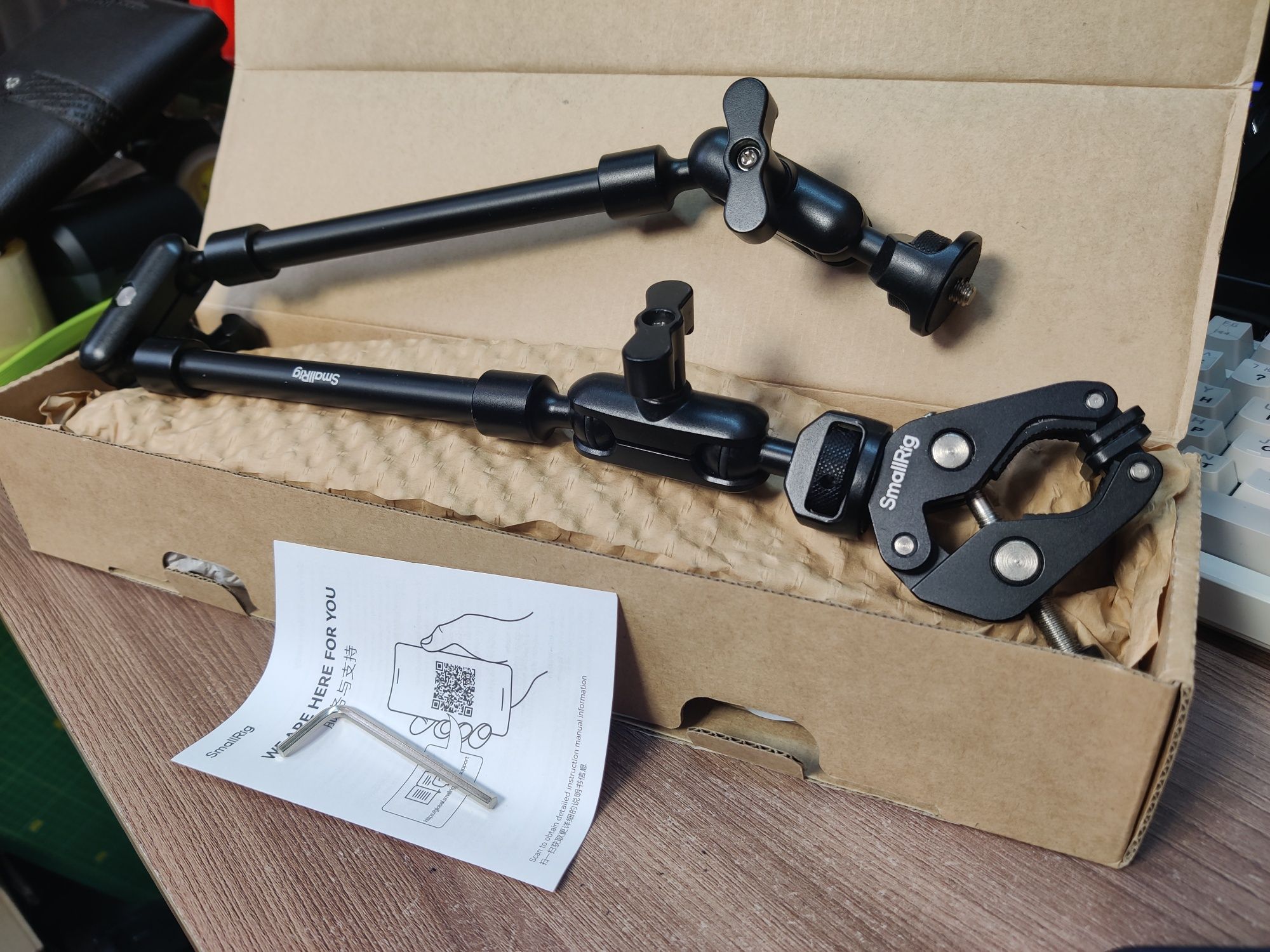 Smallrig та Minifocus magic arm. Магічна рука для відео