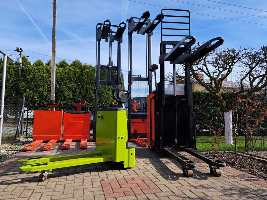 Wózek paletowy elektryczny, paleciak PRAMAC Lifter, Linde, Still