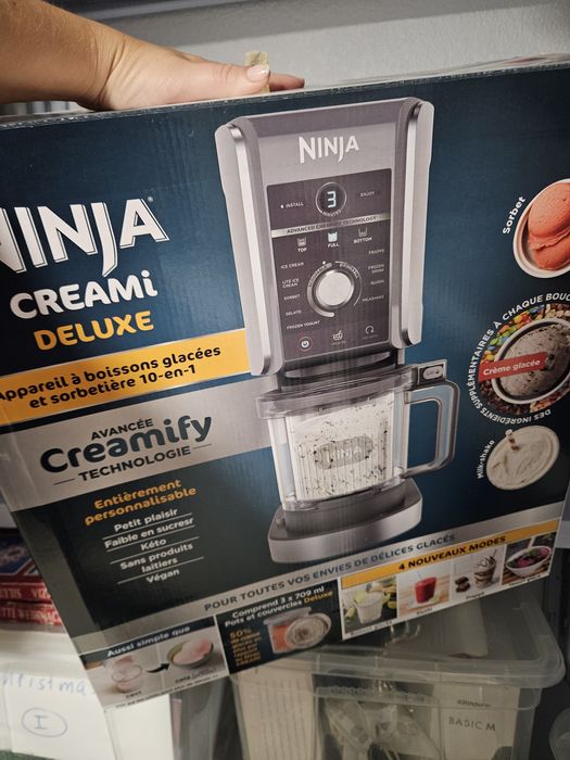 Ninja Creami Deluxe Máquina de gelados