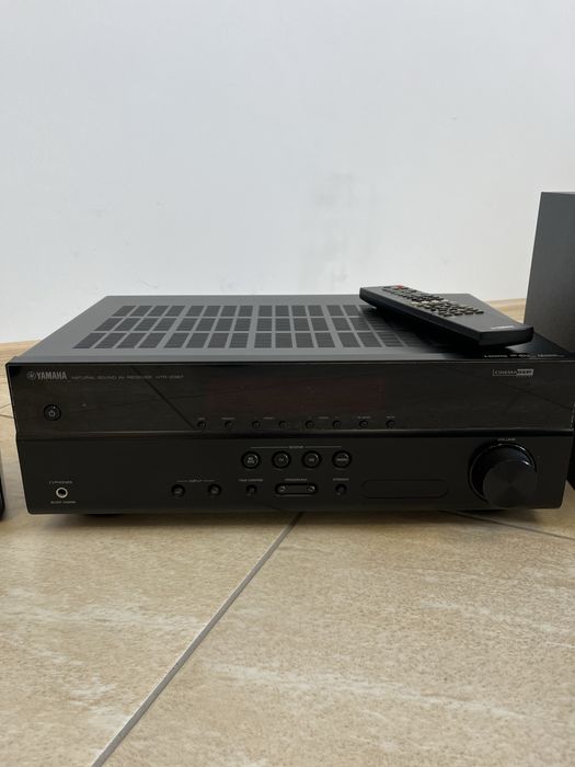 Kino domowe Amplituner Yamaha HTR 2067 + zestaw glośników 5+1 Yamaha