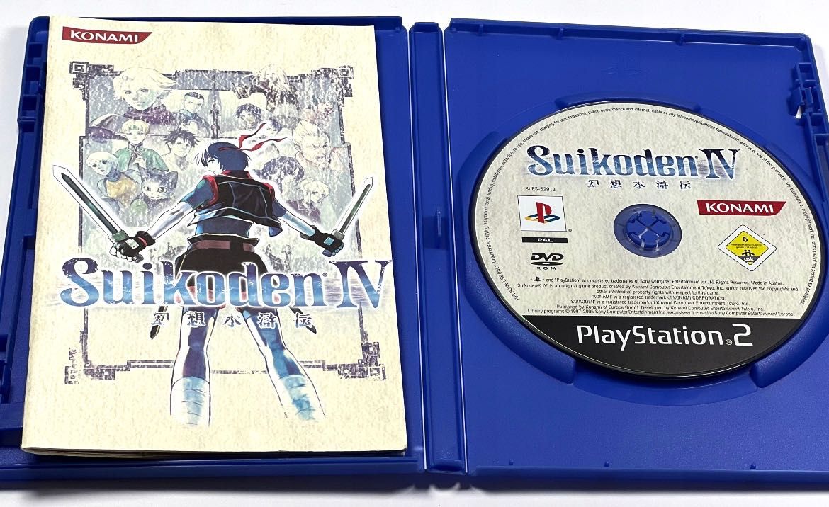 Suikoden IV 4 Playstation 2 PS2
