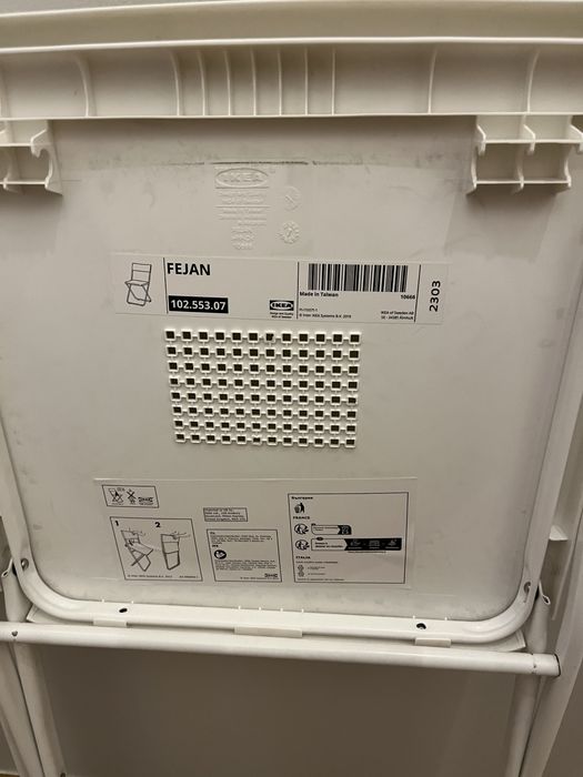 2 cadeiras dobraveis ikea Fejan