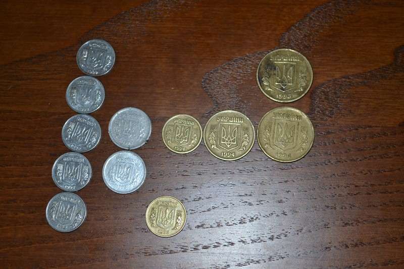 1 2 копейки 10 25 50 копеек 1992 1993 1994 1996 2003 2004 копеек
