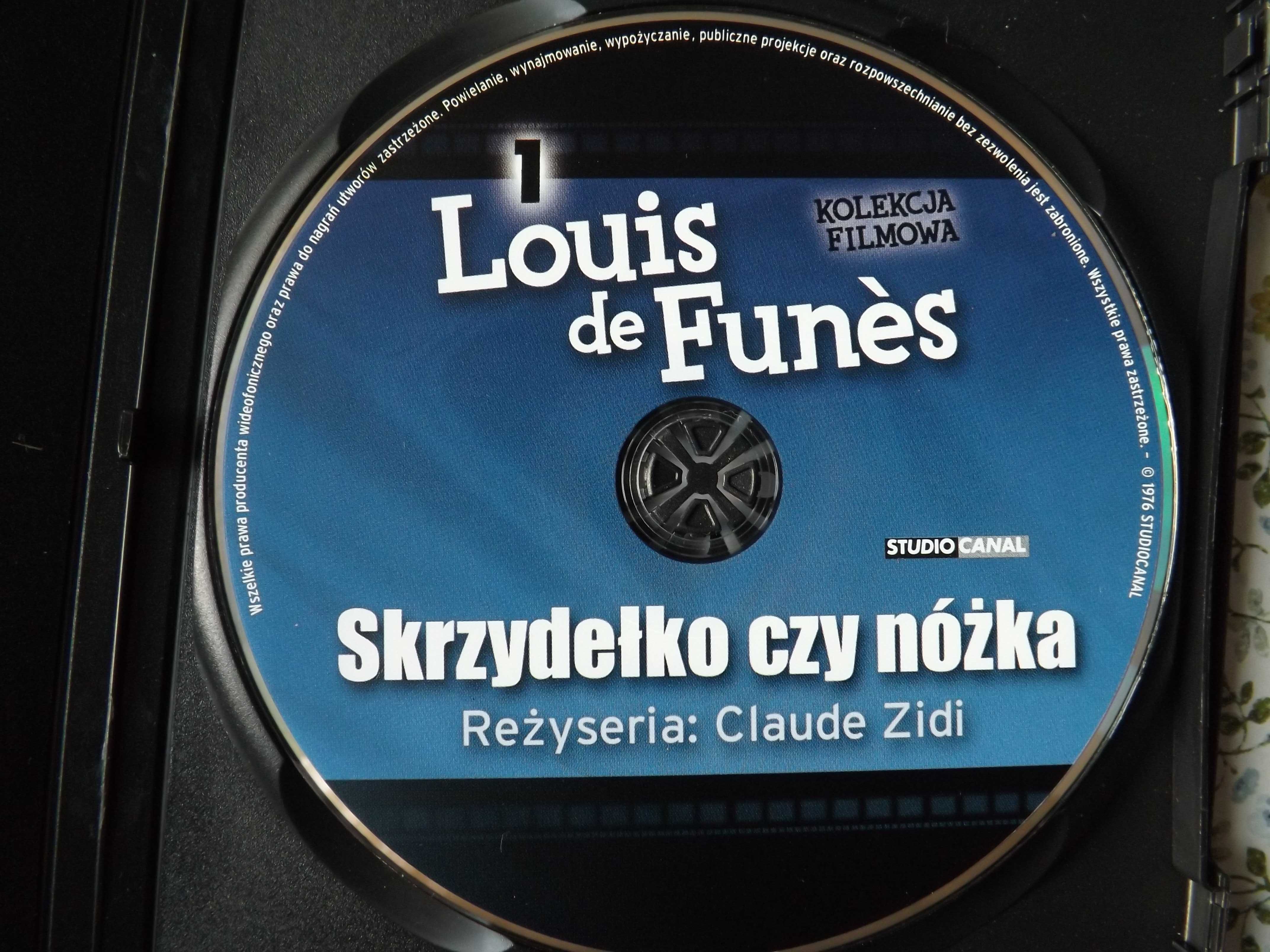 Skrzydełko czy nóżka dvd film klasyk L. De Funes