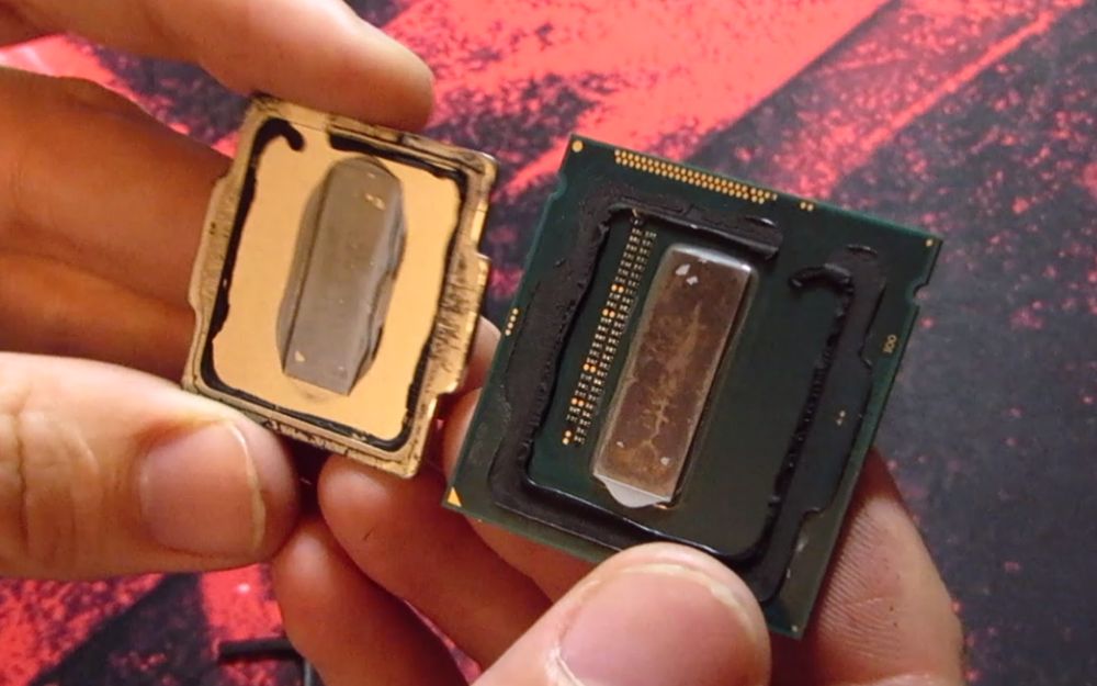 Скальпування процесорів Intel