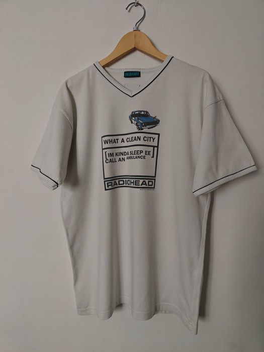 RADIOHEAD OK Computer T-Shirt Vintage, rok 2000, oryginalny