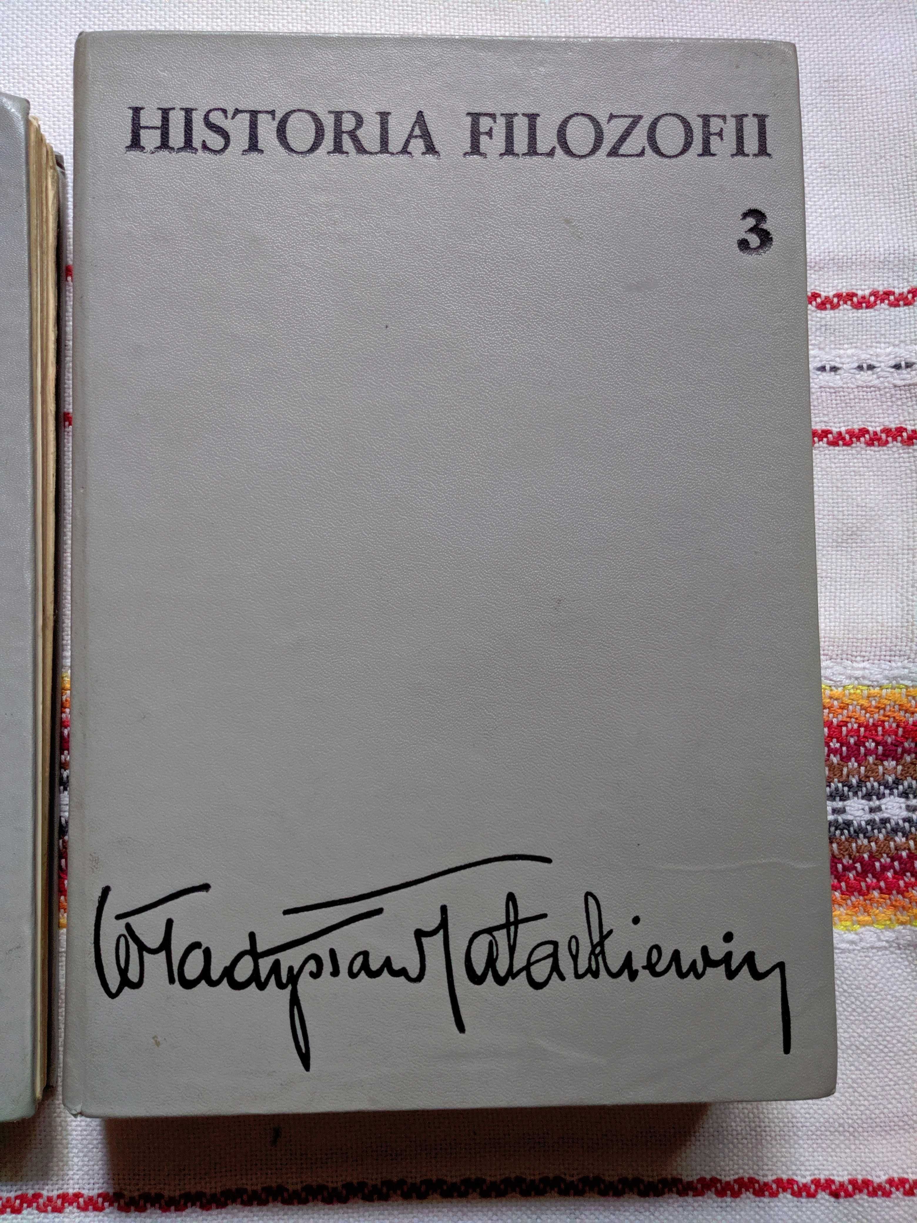 Władysław Tatarkiewicz - Historia filozofii 3 tomy