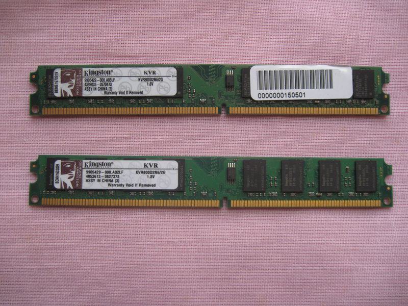 Memórias RAM DDR5 DDR4 DDR3 DDR2