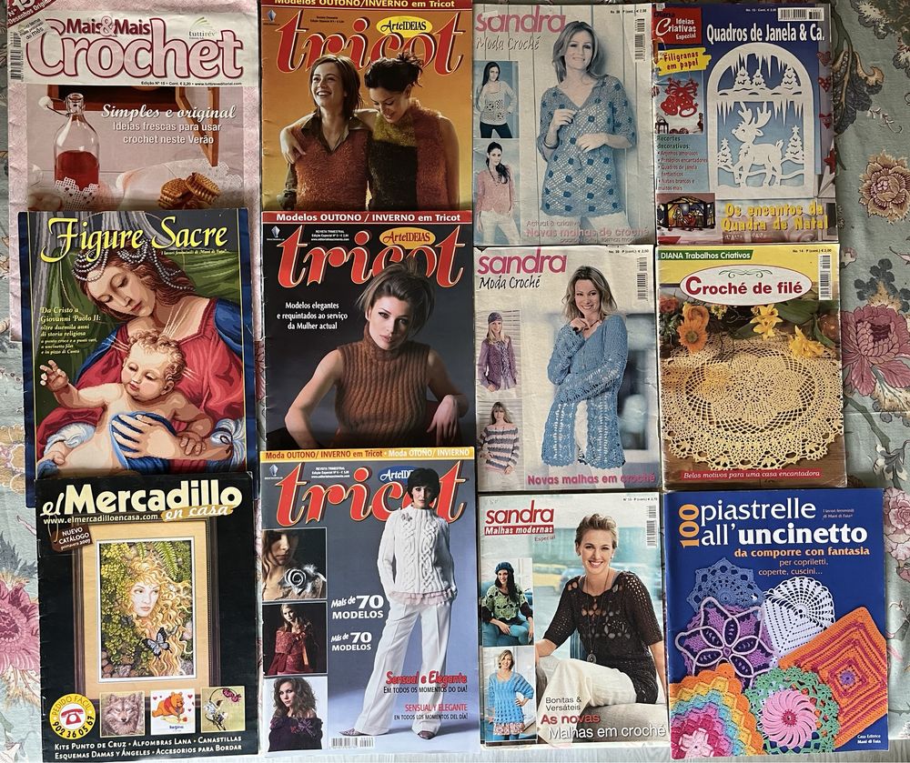 Revistas de crochet Antigas