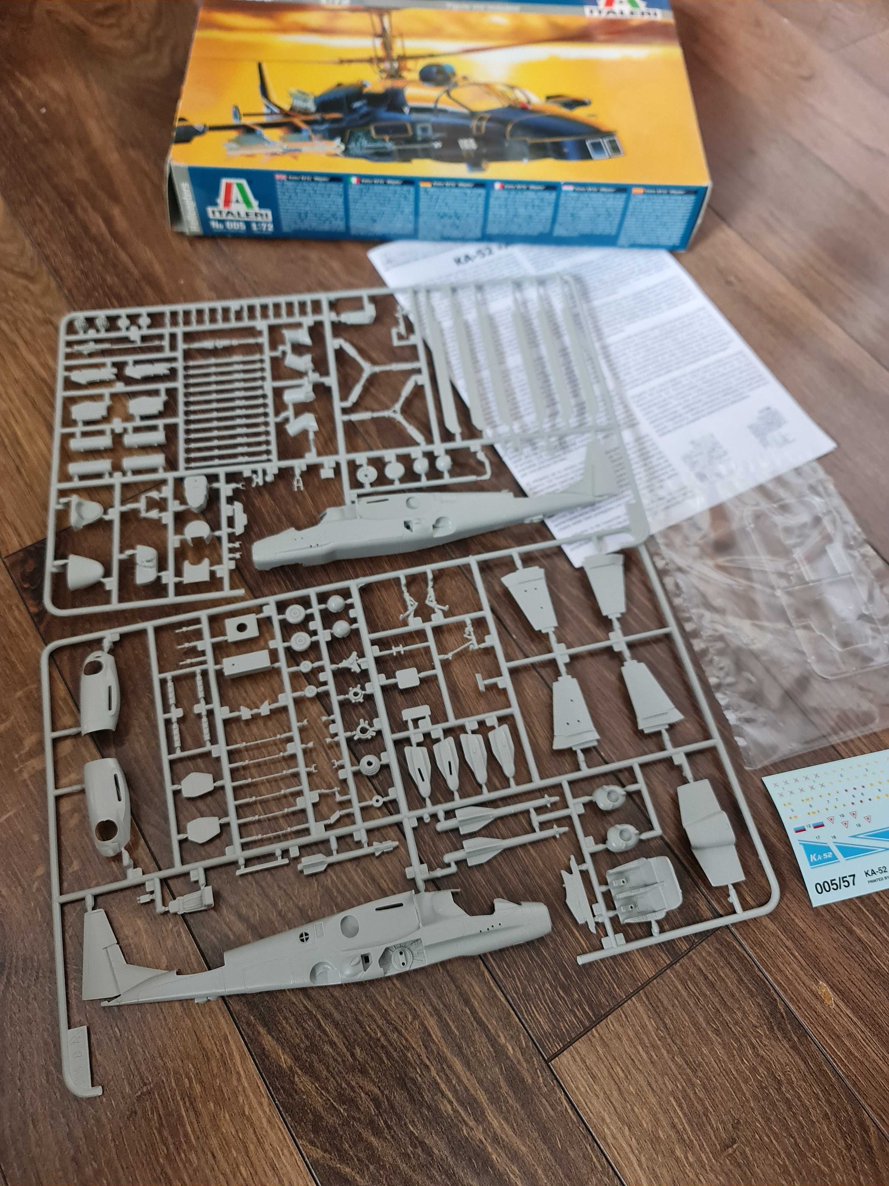 ITALERI  nr 005, model Śmigłowca Kamov KA-52 „ Alligator”