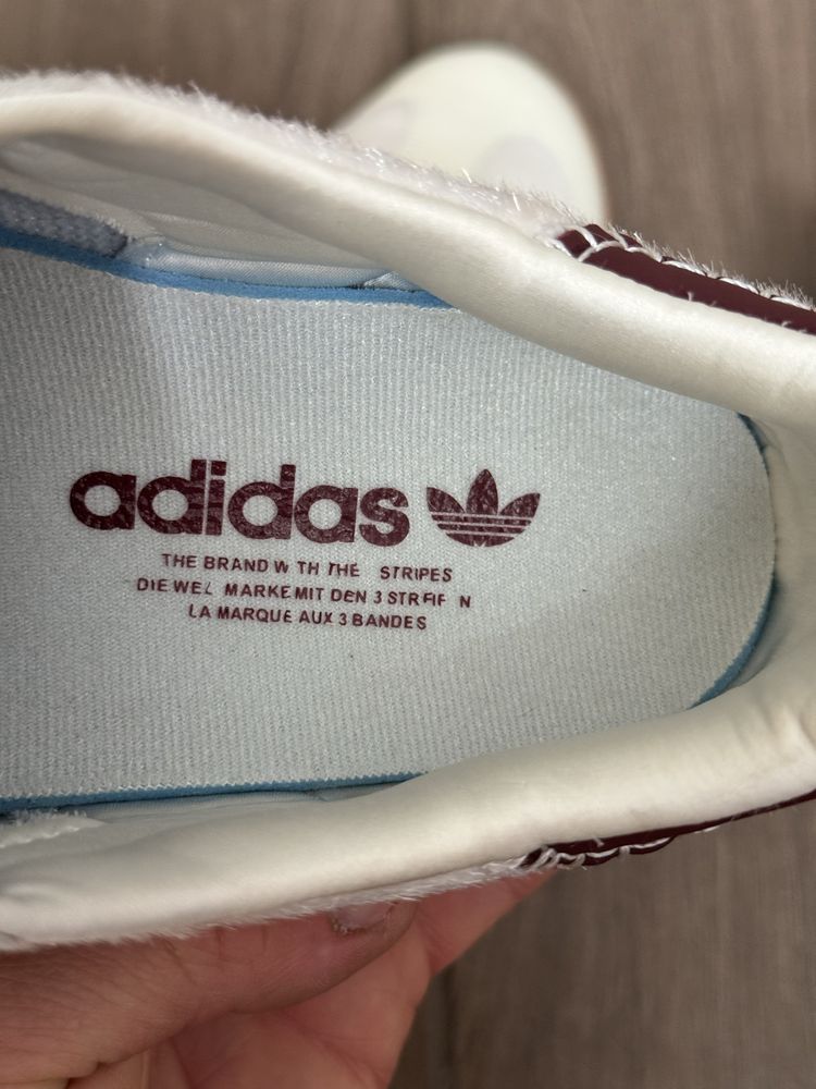 Кроссовки adidas x Wales Bonner Samba Pony Cream White Gum IE0586