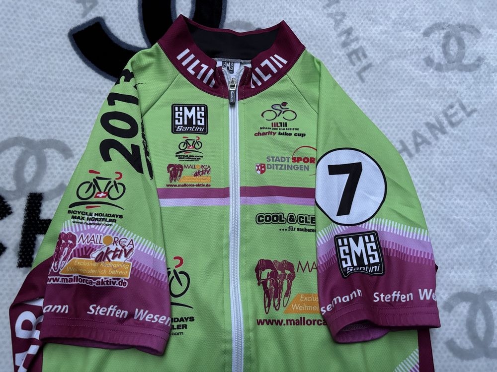 Strój kolarski komplet SMS Santini Charity Bike Cup