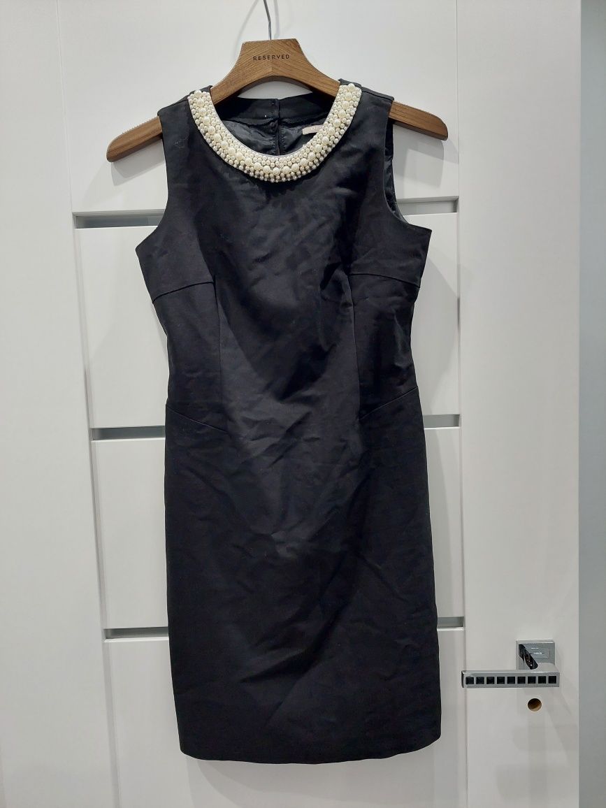 Sukienka damska czarna mini 36