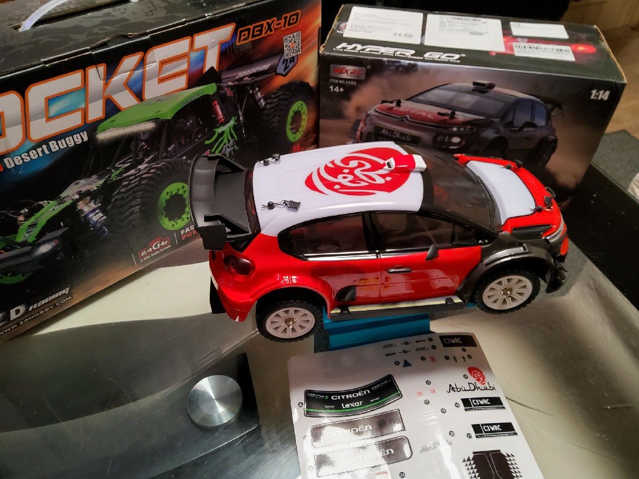 Mjx 14303 replika Citroen C3 Abu Dhabi