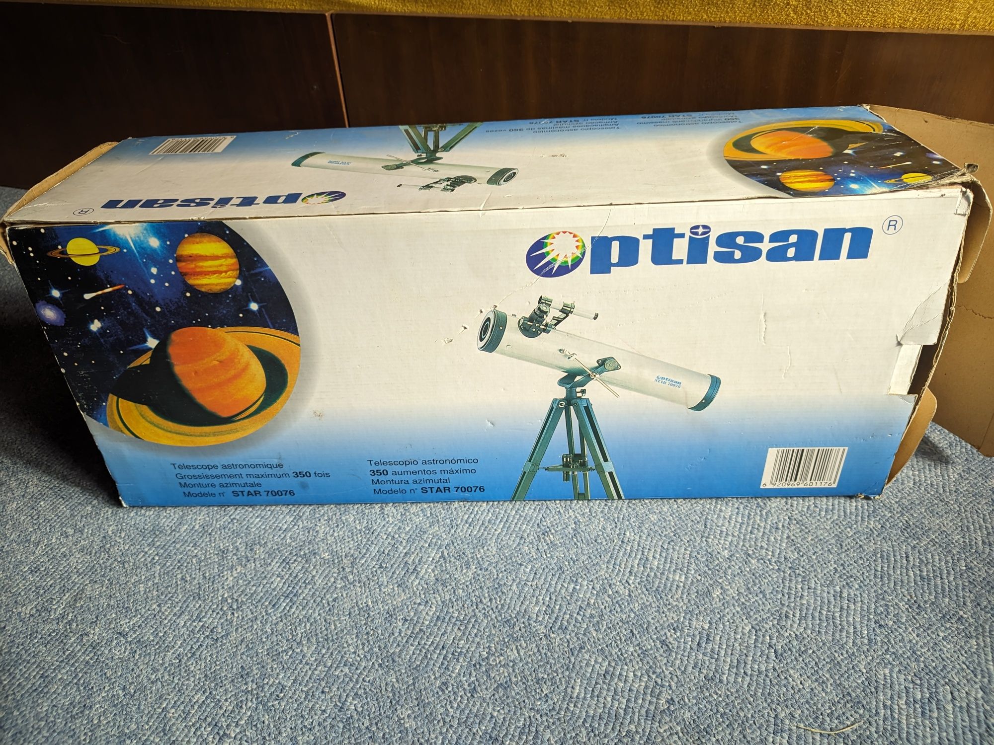 Luneta Teleskop astronomiczny Optisan Star 70076