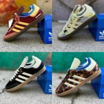Жіночі кросівки, женские кроссовки Adidas Samba Wales Bones Black Pony