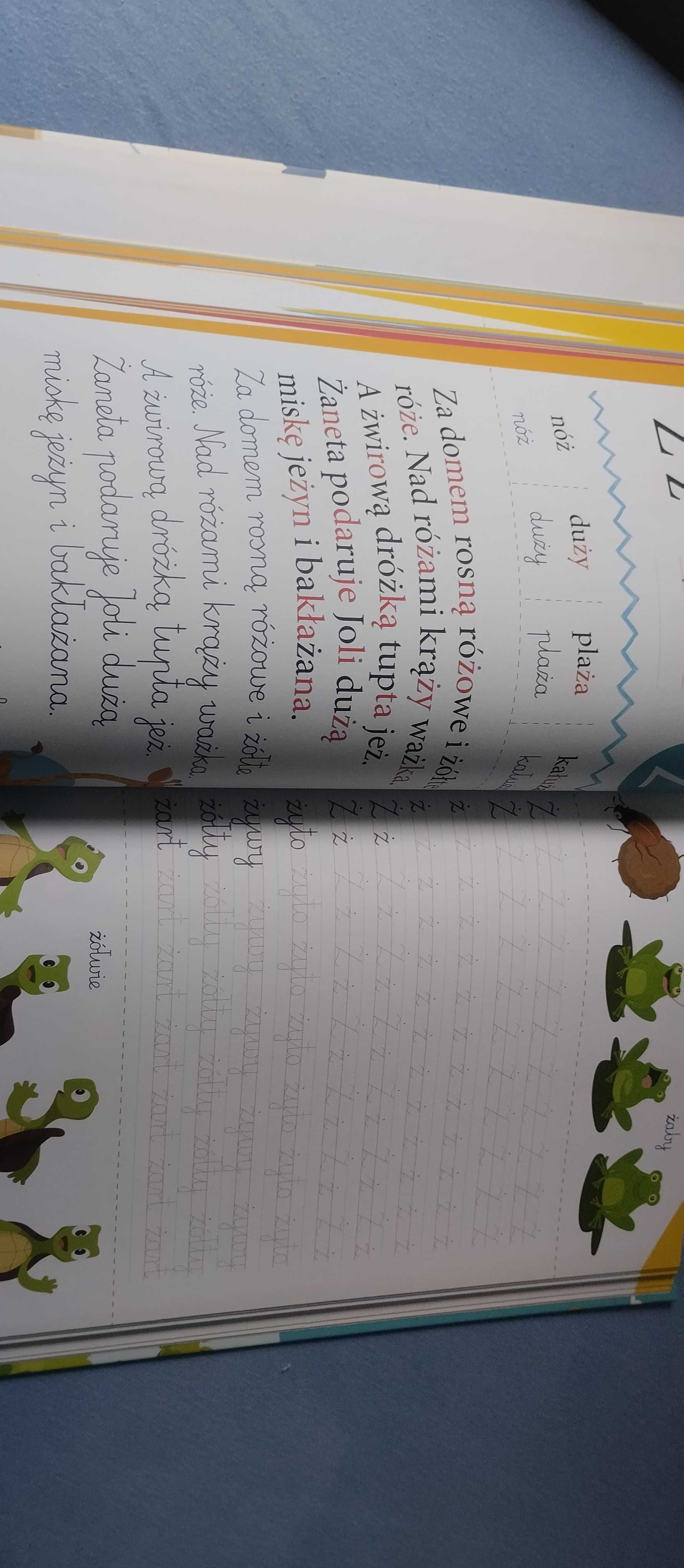 Zestaw 4 Elementarze do nauki pisania i czytania metodą sylabowa