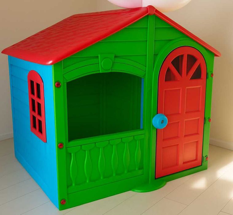 Domek ogrodowy dla dzieci, duzy - 140 x 111 x 115 cm