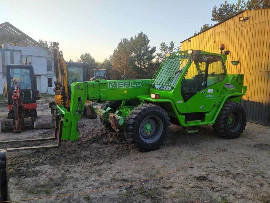 Merlo p40.14k 2003r 8tys mth Sprowadzona ładowarka teleskopowa 14m JCB