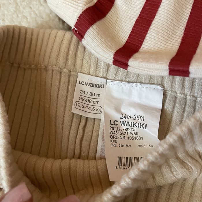 Дитячий тепленький костюмчик 98р дівчинка LC Waikiki