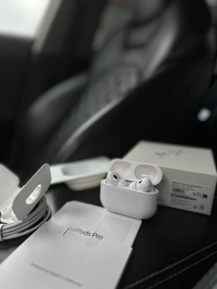 Airpods pro 2 gen безтротові навушники aplle шумоподавлення 2/3/pro 2