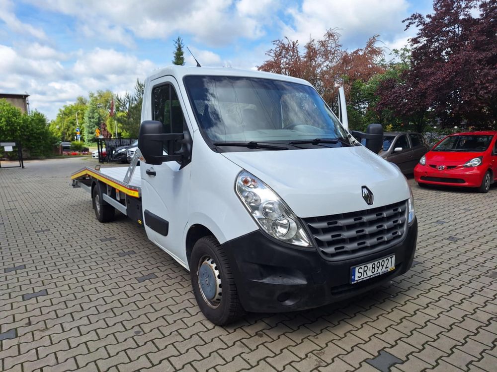 WYPOŻYCZALNIA Renault Master Autolaweta Laweta wynajem. EKONOMICZNA