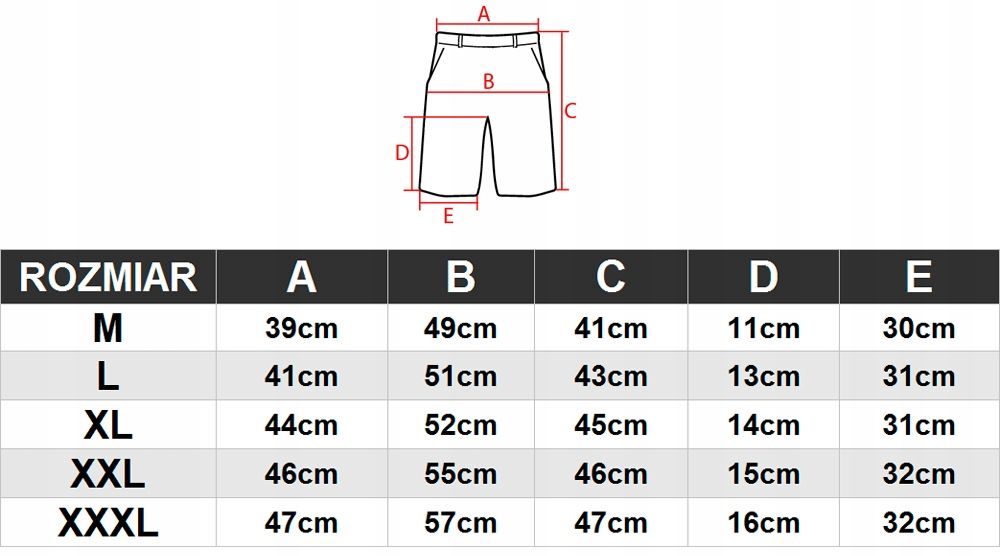 4f Męskie Krótkie Spodenki Sportowe / rozm Xxxl 3xl