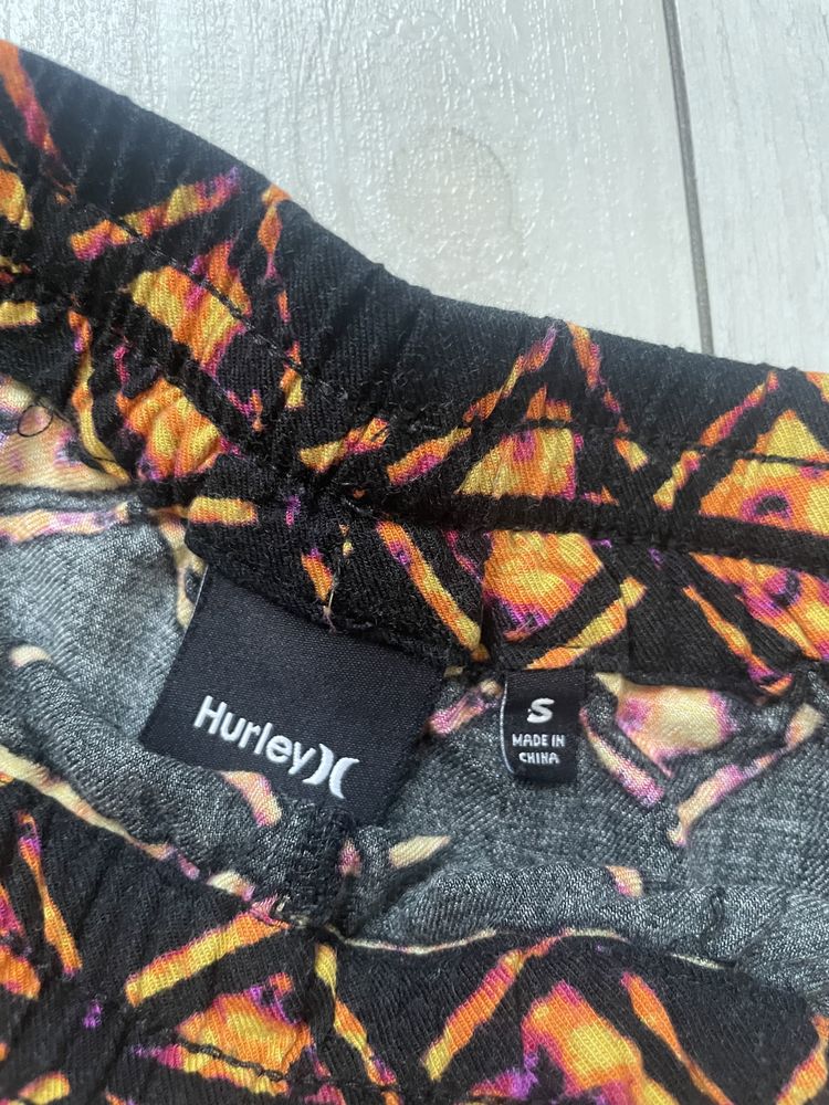 Szorty krótkie spodenki 100% wiskoza/rayon Hurley S