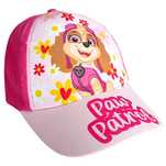 Czapka z daszkiem dla dziewczynki Psi Patrol bejsbolówka 54cm