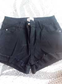Czarne spodnie damskie rozmiar L