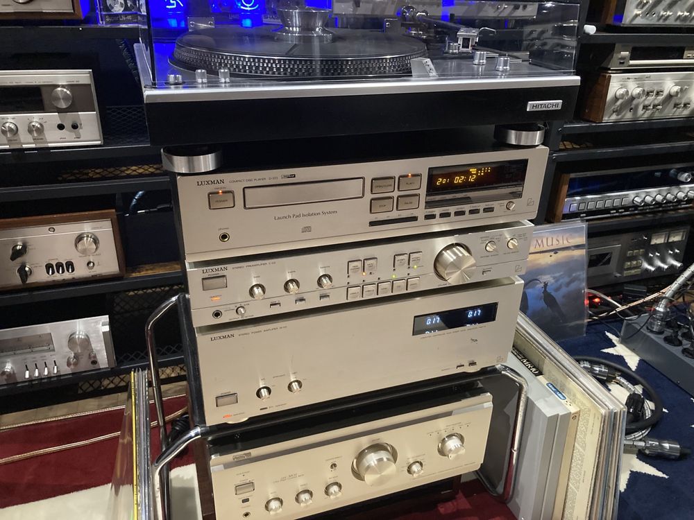 Retrospekcja Luxman M-03 C-03 D-373 Zestaw Hi-end