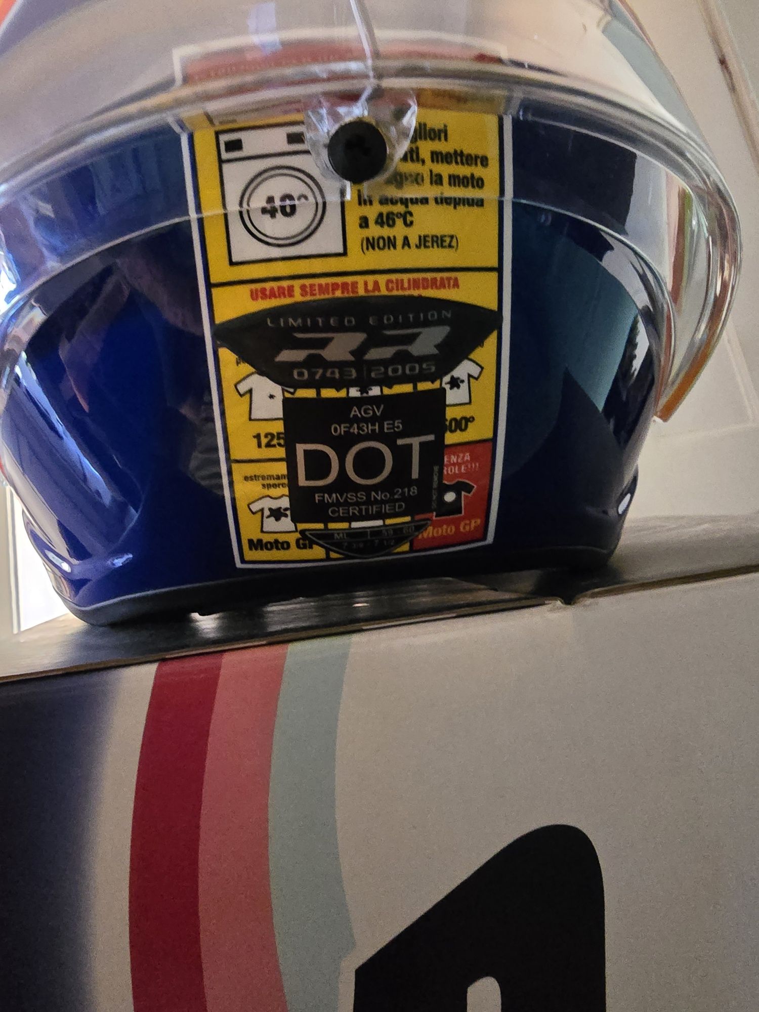 Capacete AGVPISTAGPRR valentino