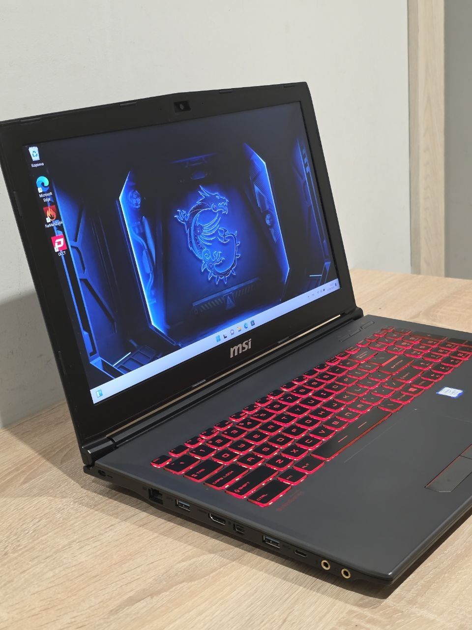 MSI GV62 GTX 1050(4GB) | i5-8300H | 8/256GB | Win 11 Pro