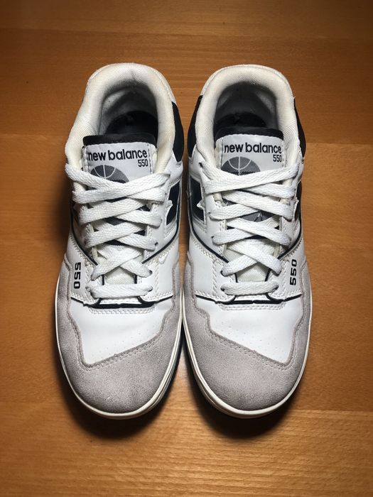 New Balance 550 Sea Salt Black